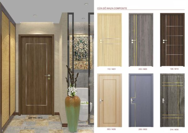 cửa nhựa phôi than tre
