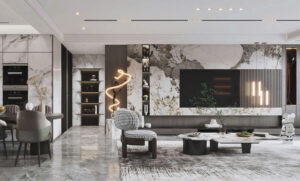 Thi công hoàn thiện tấm ốp tường tại Bình Dương