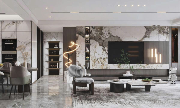 Thi công hoàn thiện tấm ốp tường tại Bình Dương